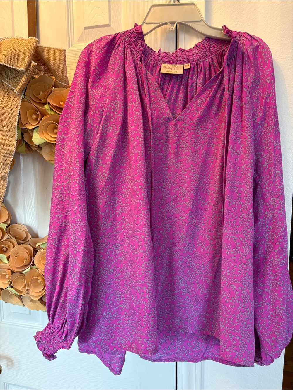 Rungolee silk blouse